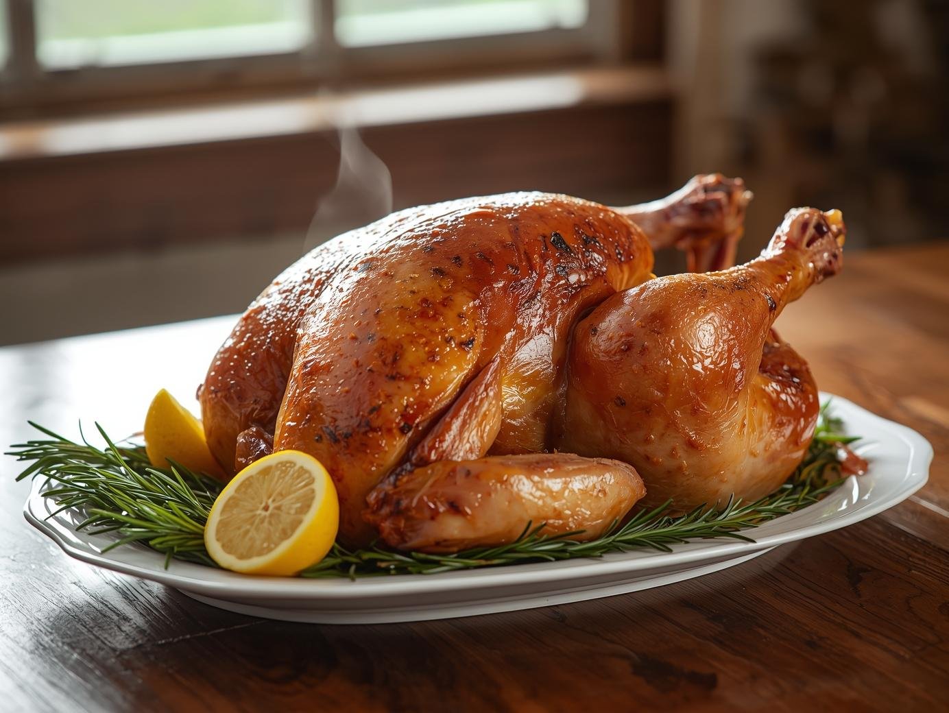 Roasted Whole Turkey with Herbs