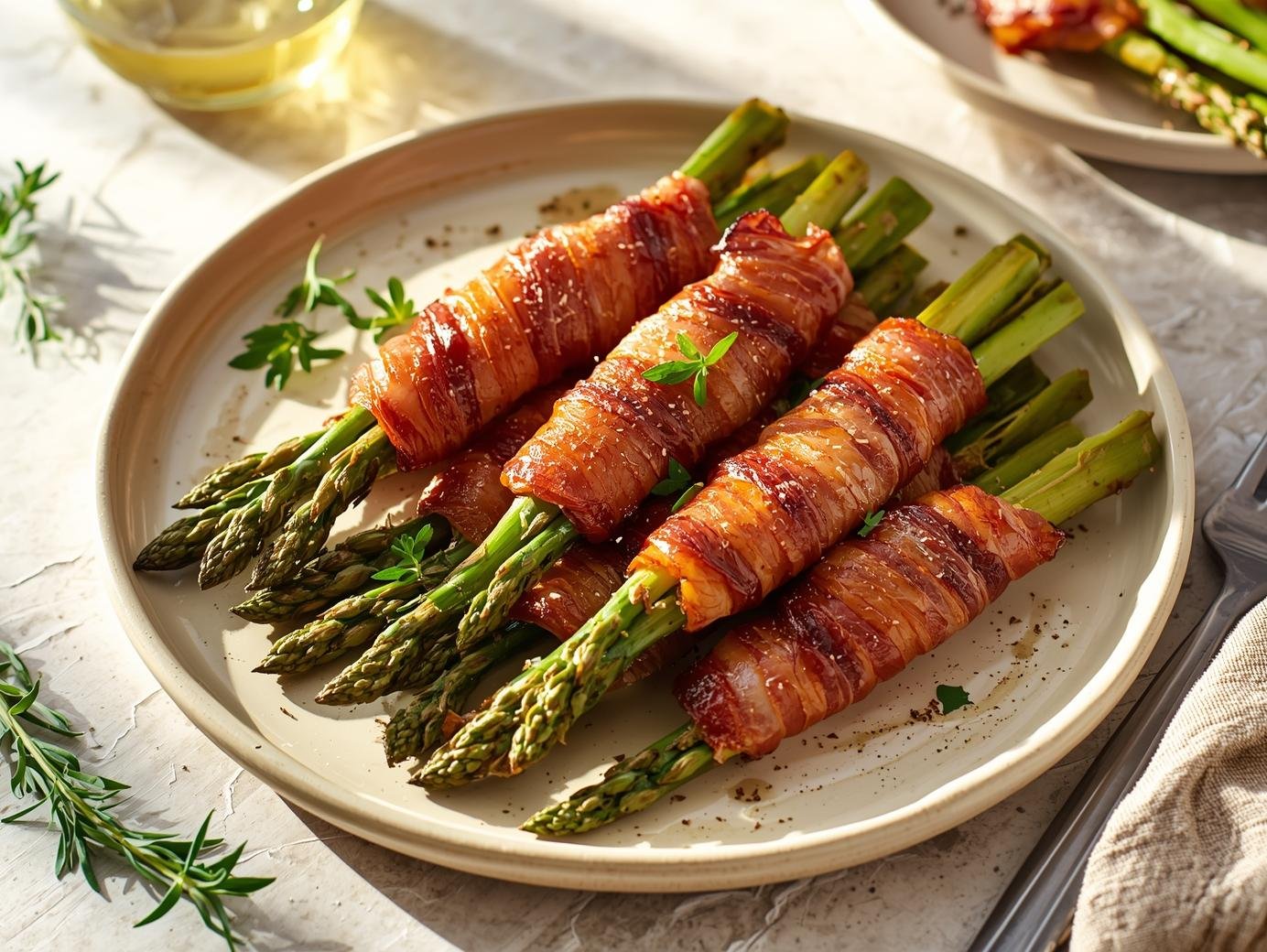 Bacon-Wrapped Asparagus