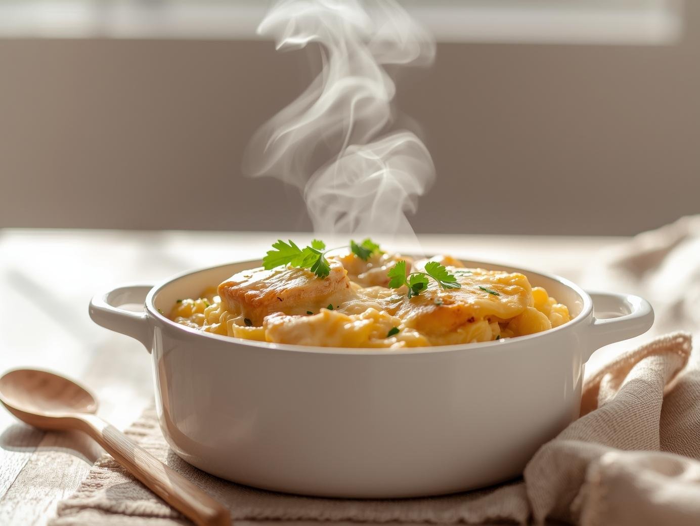 Cheesy One-Pot Chicken and Rice