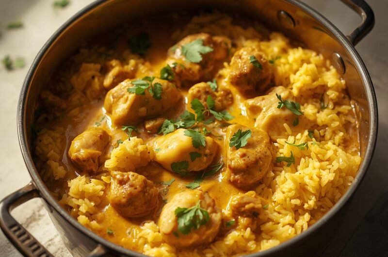 One-Pot Curry Chicken and Rice