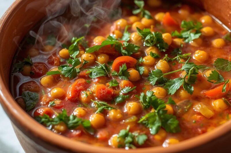 One-Pot Mediterranean Chickpea Stew