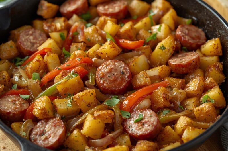 One-Pot Sausage and Potato Hash