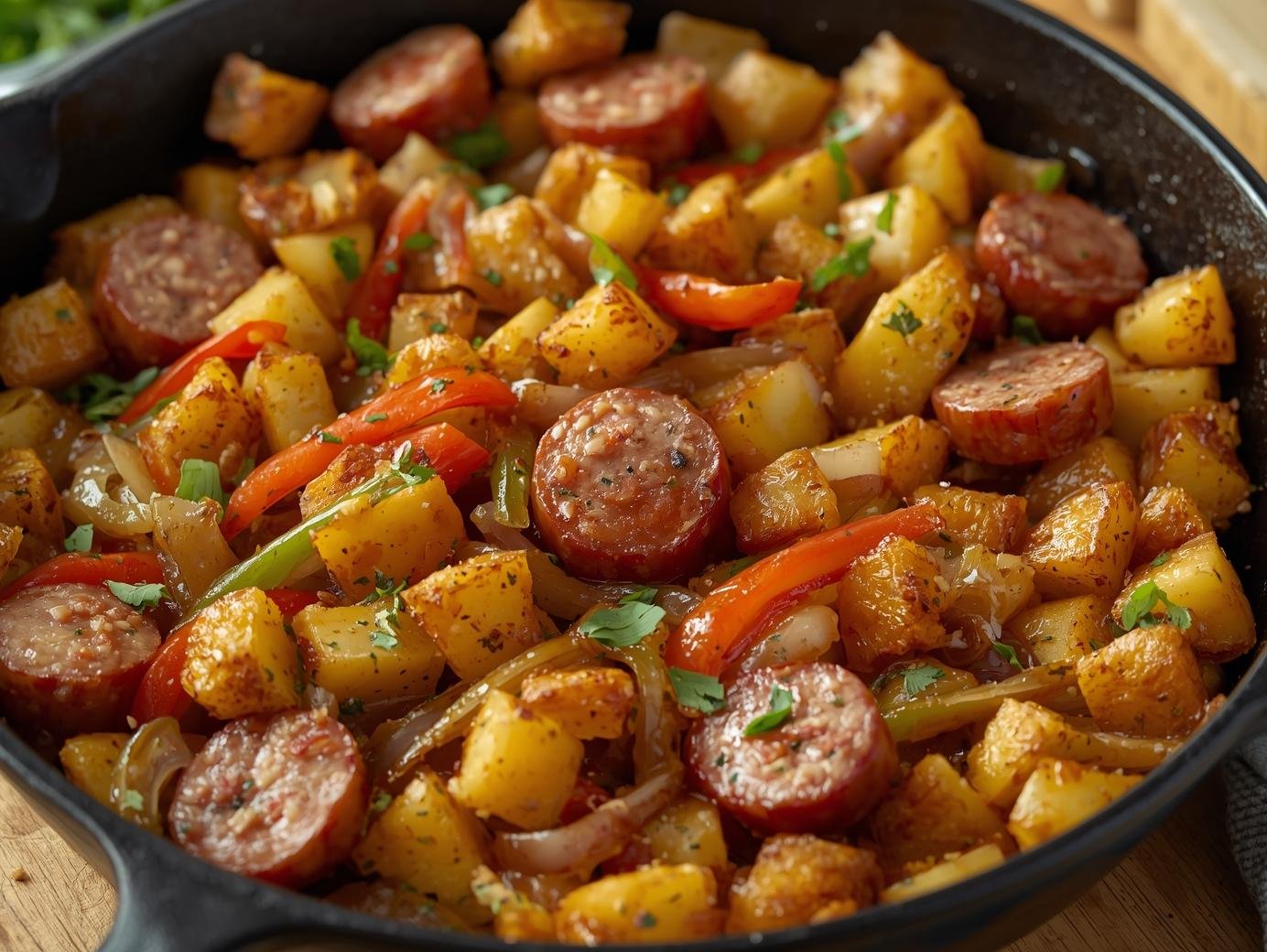 One-Pot Sausage and Potato Hash