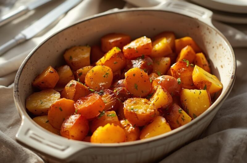 Roasted Potatoes & Carrots