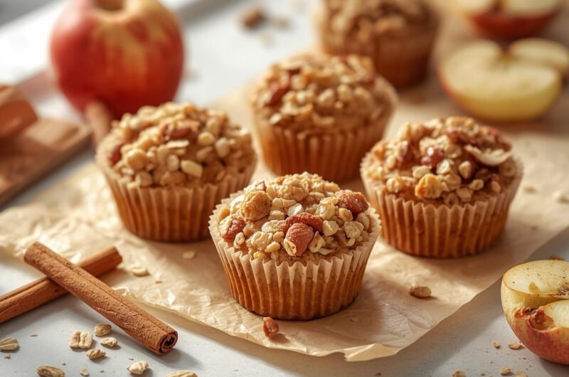 Apple Cinnamon Breakfast Crumble Cups