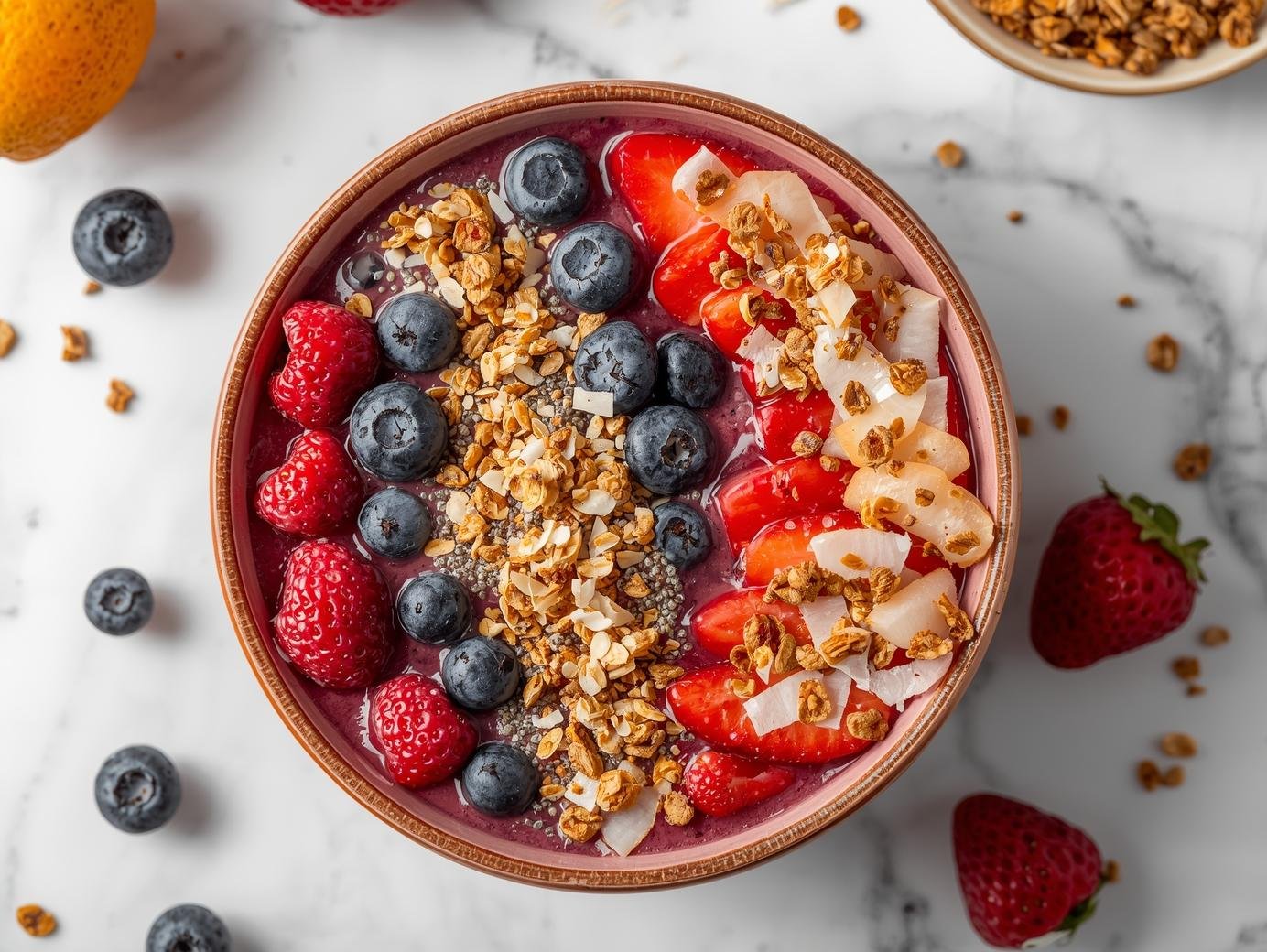 Berry Coconut Smoothie Bowl