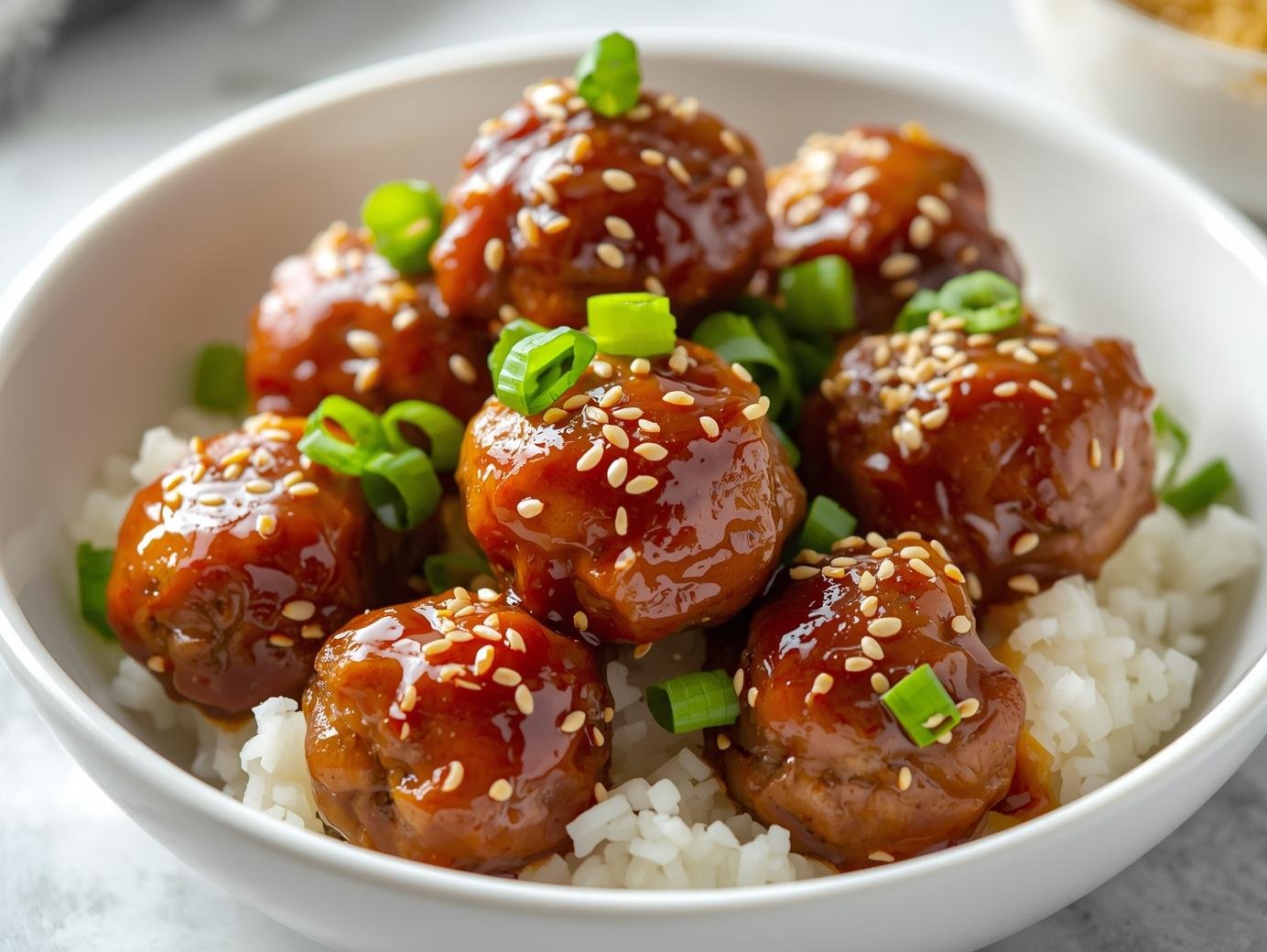 Slow Cooker Honey Garlic Meatballs