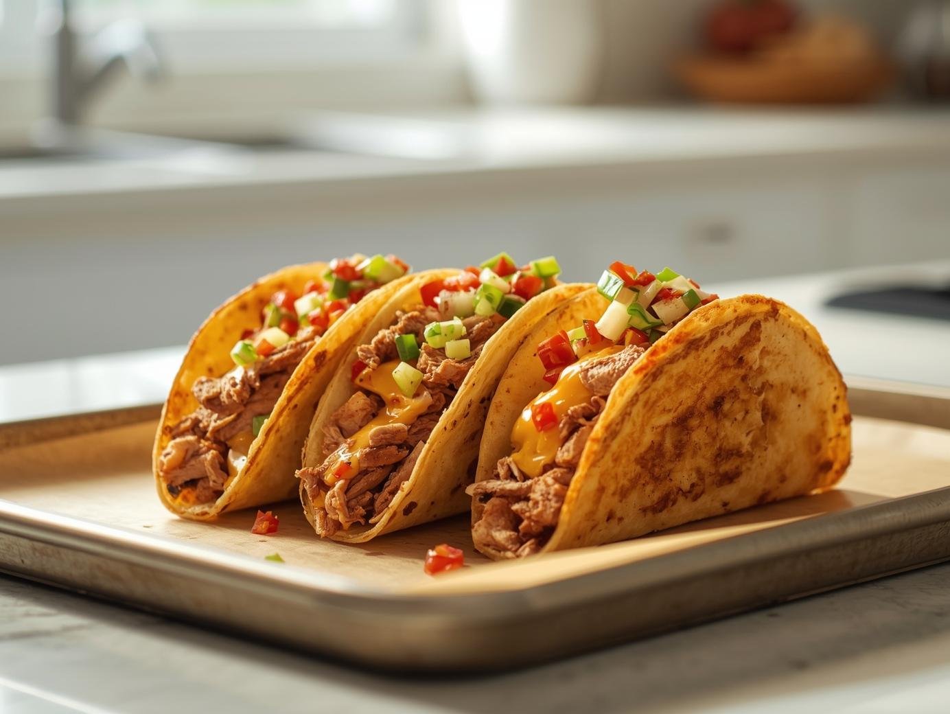Baked Chicken Tacos