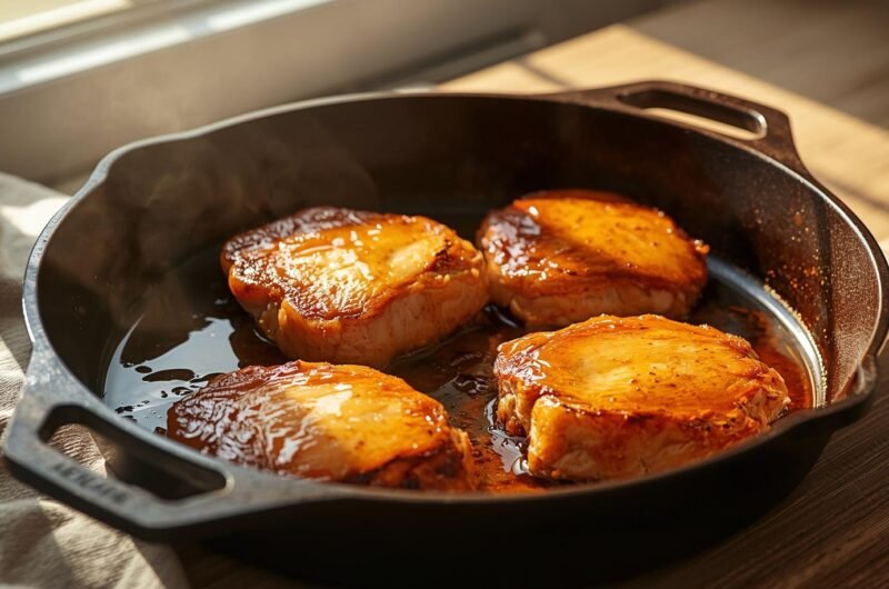 Honey-Glazed Pork Chops
