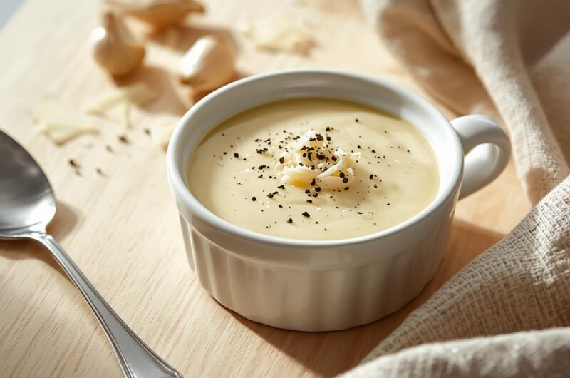 Creamy Garlic Parmesan Sauce