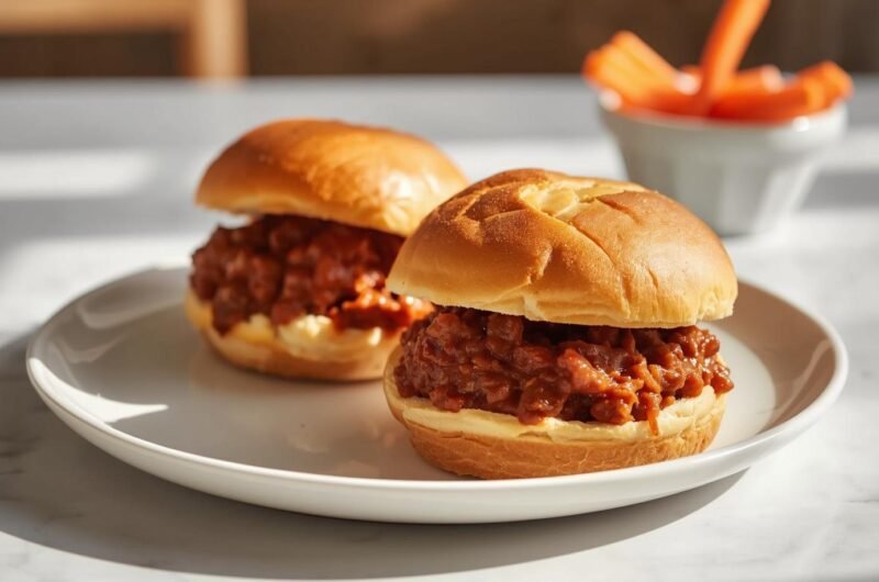 Hidden-Veggie Sloppy Joes