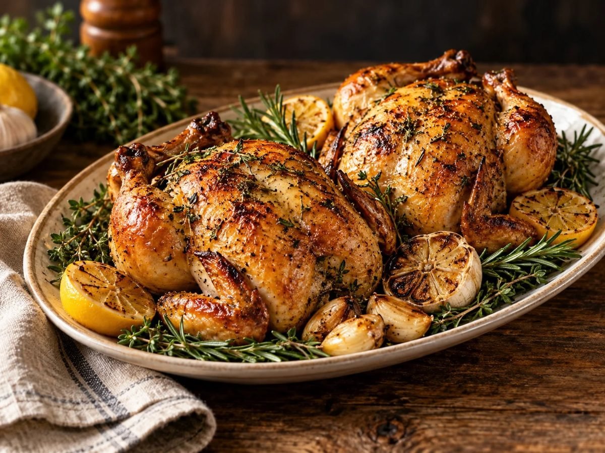 Cornish Hens (For Small Thanksgiving Gatherings)