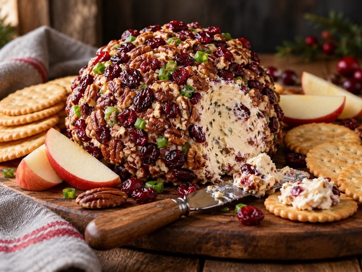 Cranberry Pecan Cheese Ball