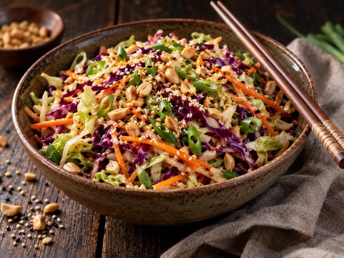 Crunchy Asian Cabbage Salad