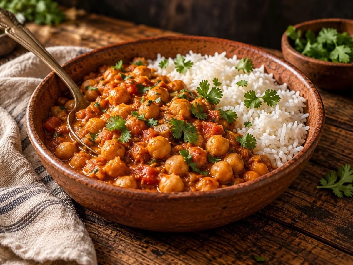 Easy Chickpea Curry