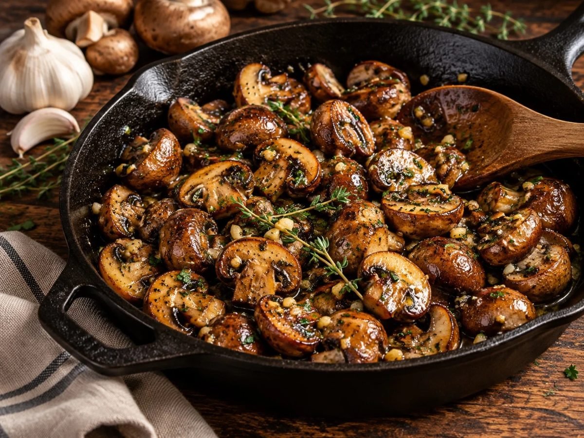 Garlic Butter Mushrooms