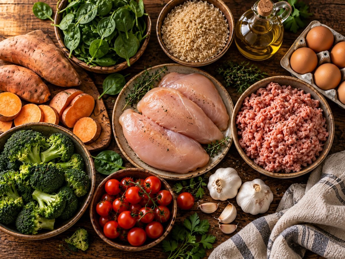 A Week of Healthy Dinners Using Just 10 Ingredients