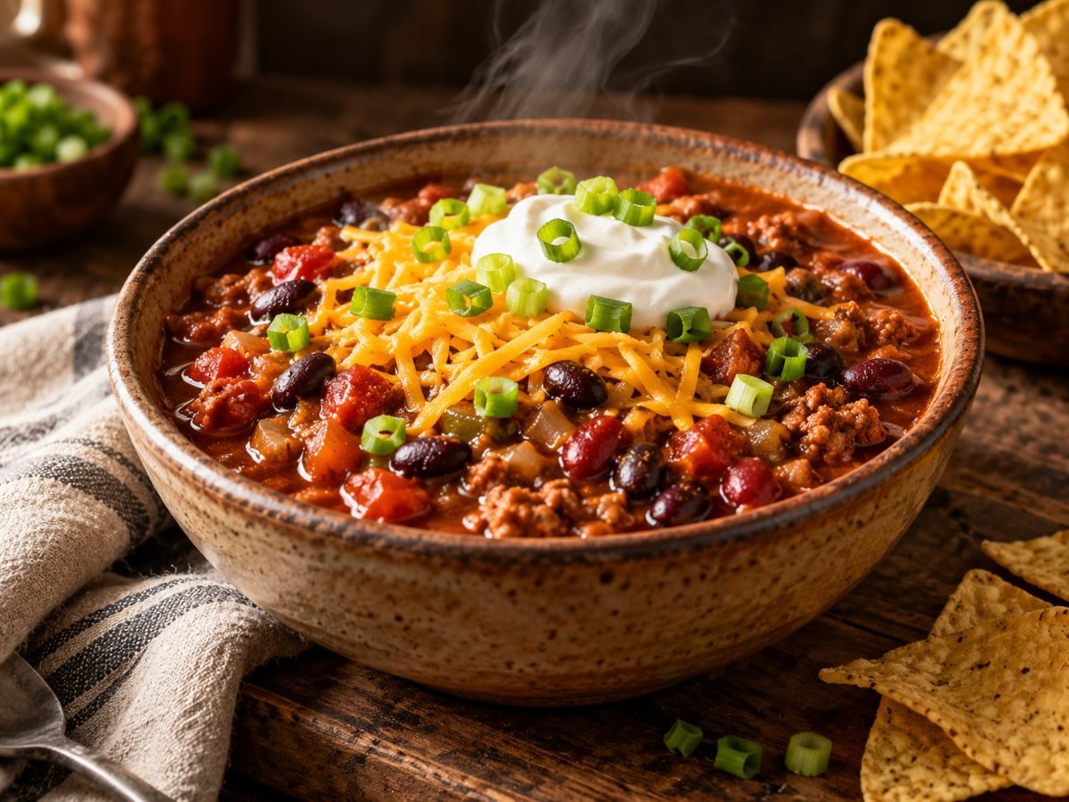 Hearty Turkey Chili